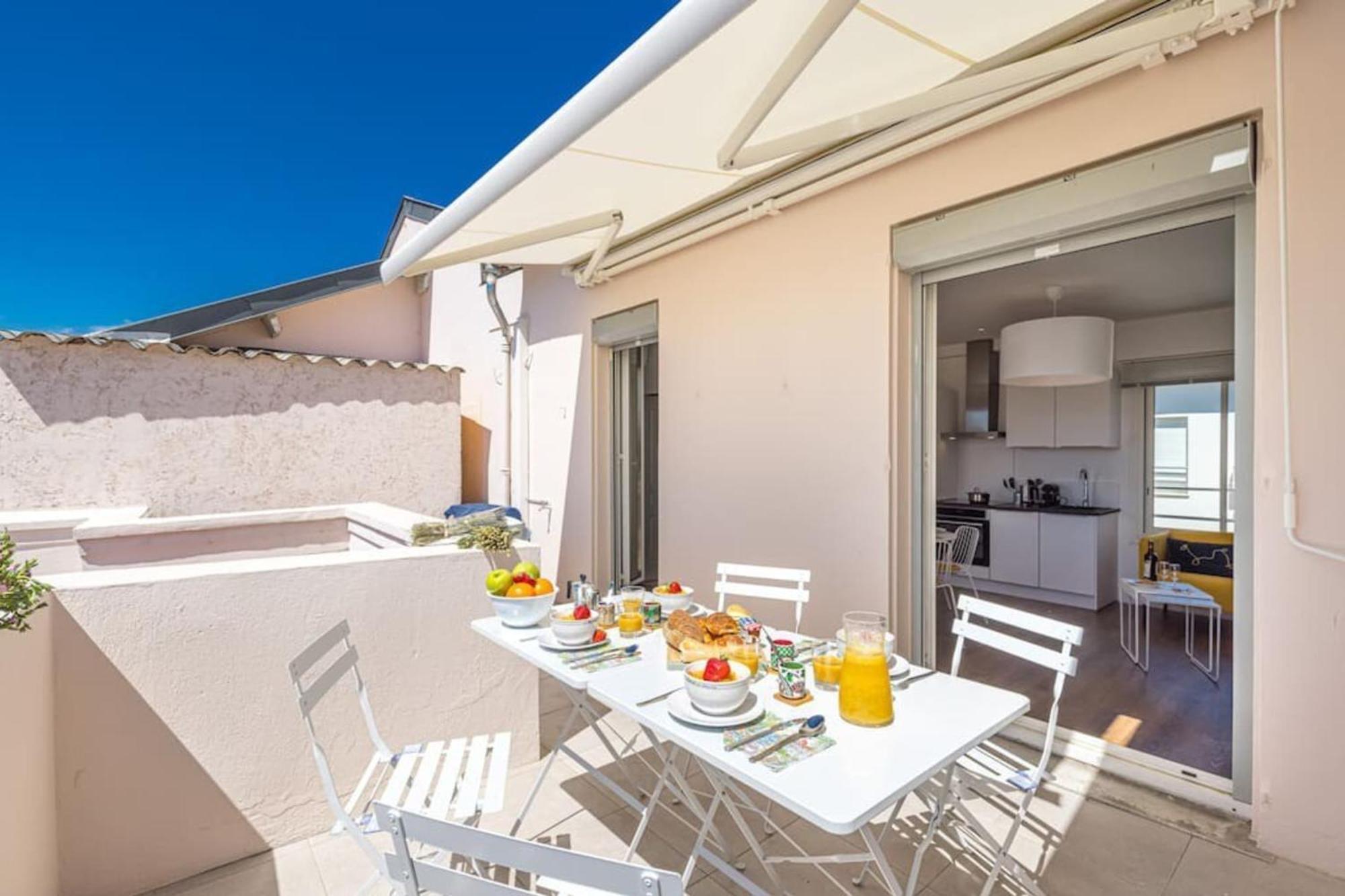Spitalieri- Sunny Terrace With View -New Apartment Nice Extérieur photo