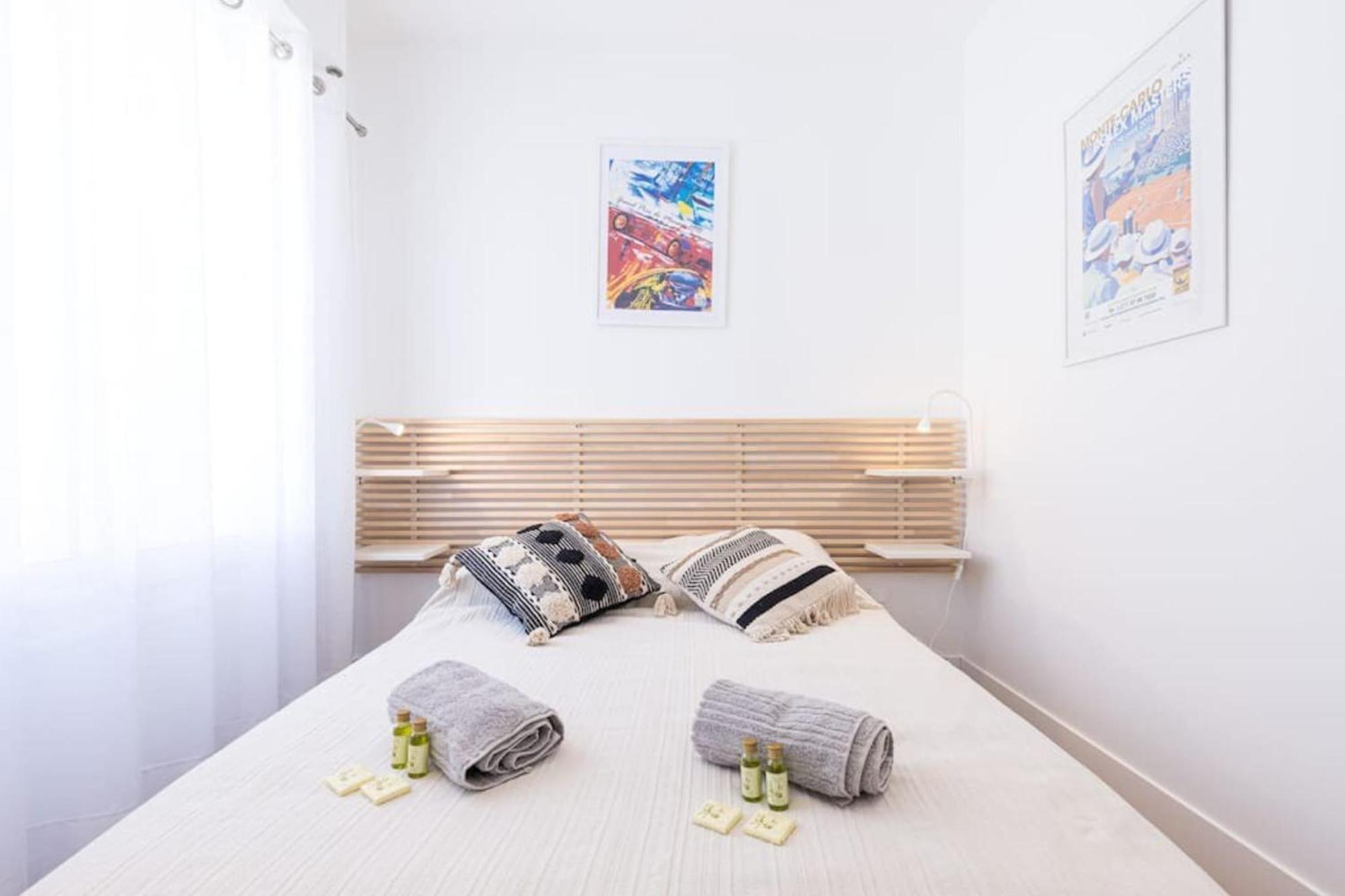 Spitalieri- Sunny Terrace With View -New Apartment Nice Extérieur photo