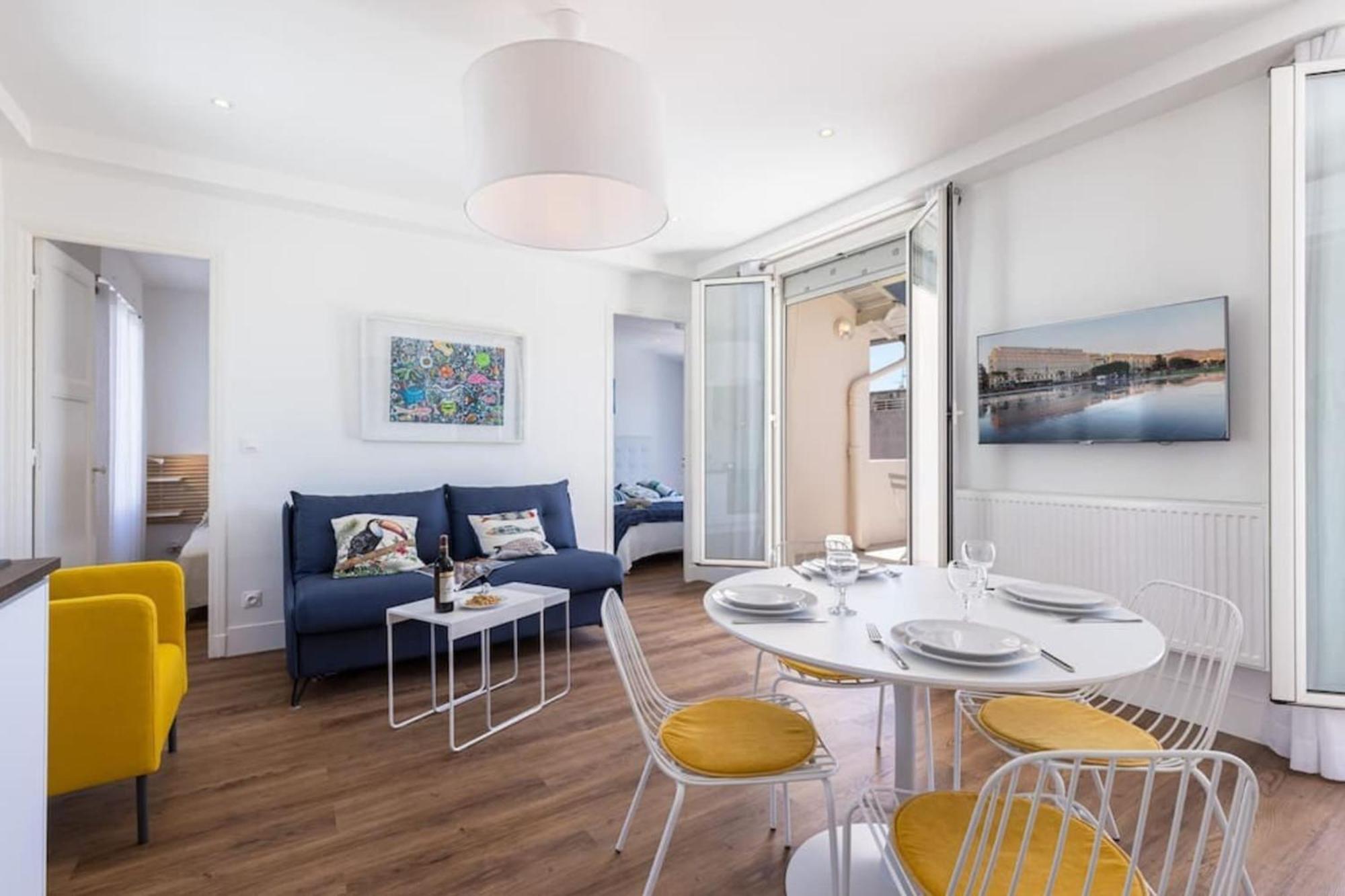 Spitalieri- Sunny Terrace With View -New Apartment Nice Extérieur photo